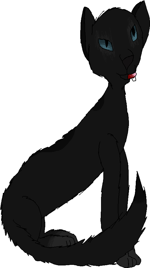 Large Long-furred Black And Orange Mottled Tom With - Illustration (1000x1000)