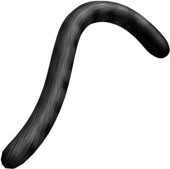 Grey Cat Tail - Roblox Cat Tail Code (420x420)