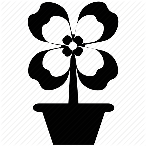 Chinese Flower, Decorative Flower, Flower, Flower Silhouette - Decorative Arts (512x512)
