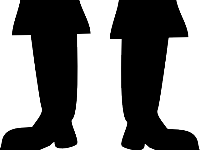 Black Boot Cliparts - Knee-high Boot (640x480)