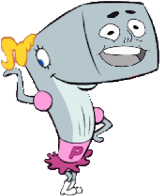Spongebob Pearl Png - Mr Krabs Daughter Name (600x717)