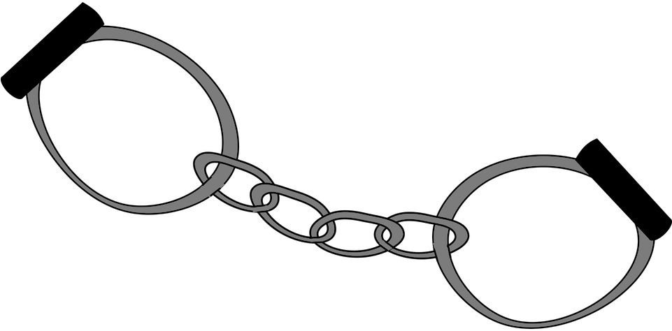 Constitutionality Of Section 144 Of The Code Of Criminal - Handcuffs Vector (960x480)