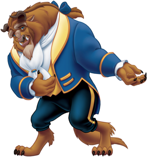 Beauty And The Beast Characters - Beauty And The Beast Png (516x562)