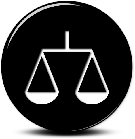 Civil Case About A Bill Lawsuit, Violate The Law About - Computer Icon Black Background (512x512)