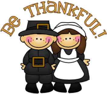 I Am Thankful Clipart - Thankful Clip Art (369x327)
