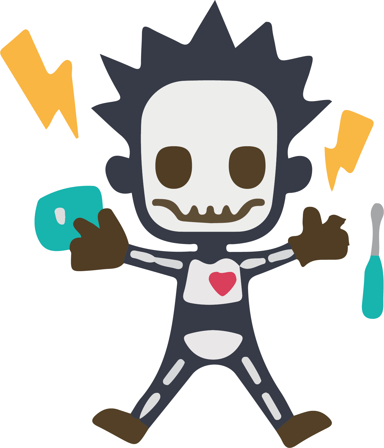 Electrical Injury Electricity Shock Clip Art - Electric Shock Cartoon (1345x1568)
