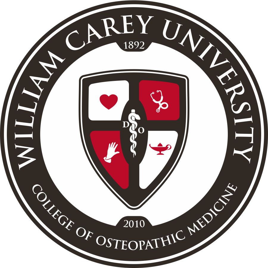 Our Logo William Carey University Rh Wmcarey Edu Company - William Carey University College Of Osteopathic Medicine (900x901)