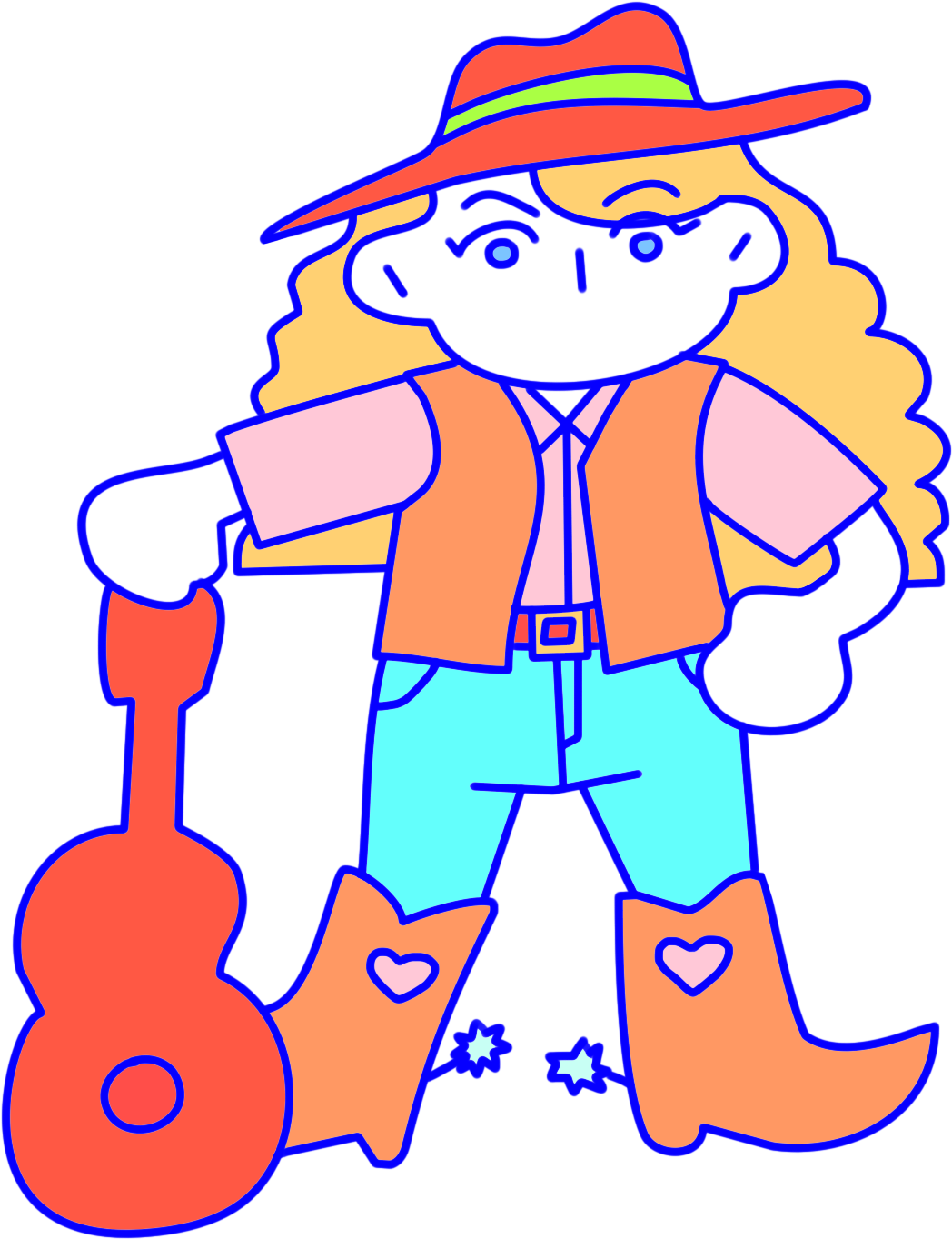 Redneck Heartbreak - Illustration (1500x1500)