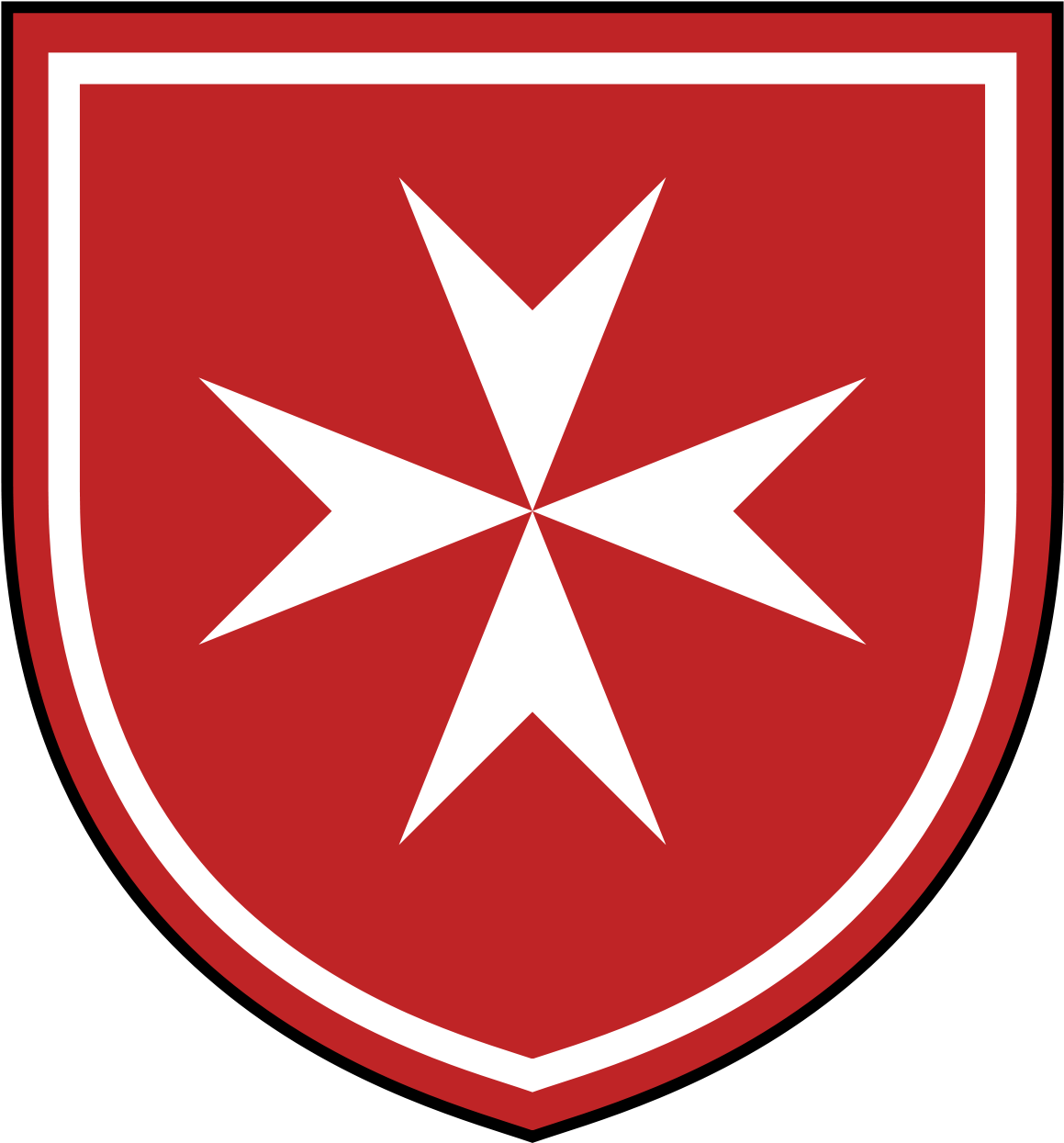 Harvard University Logo Png Download - Order Of Malta Png (1200x1286)
