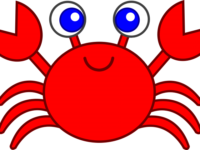Crab Cliparts - Cartoon Crab (640x480)