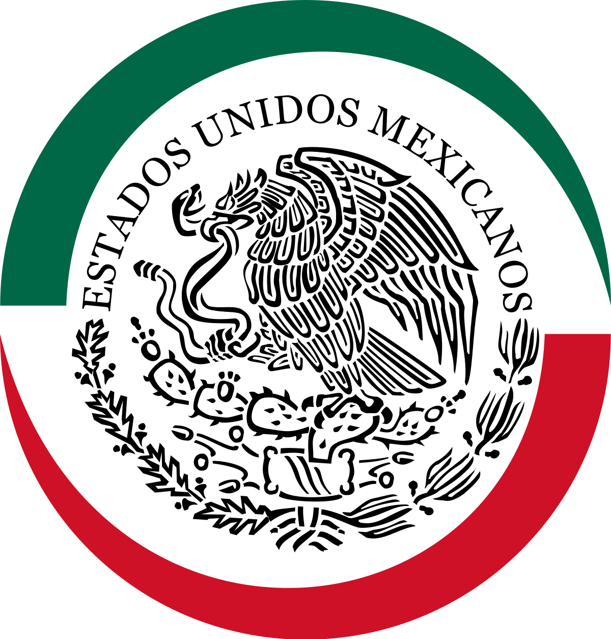 Digital Government Unit Of The Ministry Of Public Administration - Coat Of Arms Of Mexico (1200x1254)