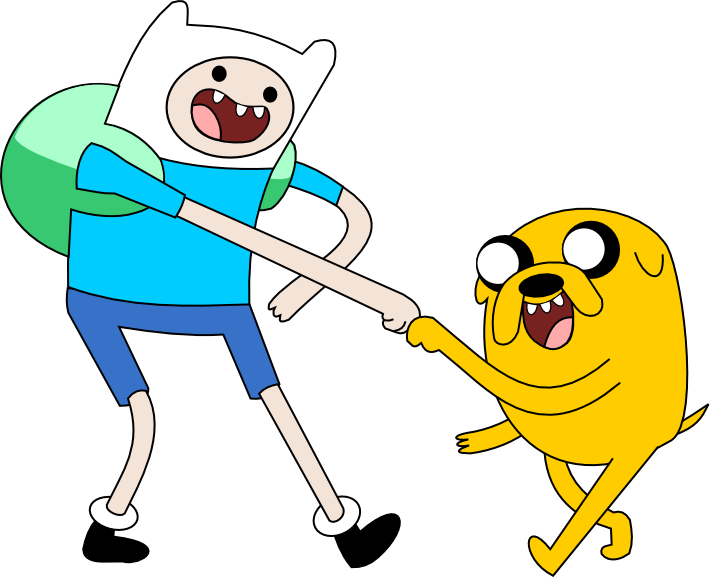 Fistbump By Gioilcavaliere Fistbump By Gioilcavaliere - Finn Jake Adventure Time (711x577)