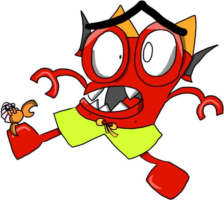 Hermit Crab By Zootycutie - Mixels Swimsuit (894x894)