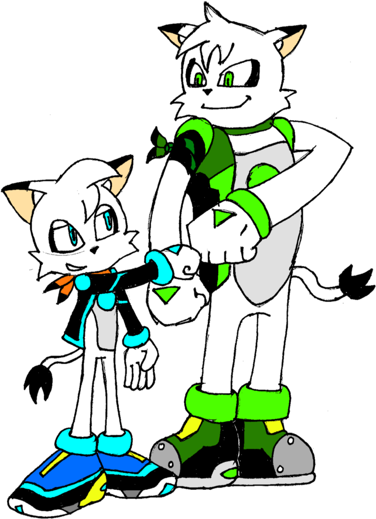 Eric And Jack Fist Bump By Frostthehobidon - Cartoon (785x1017)