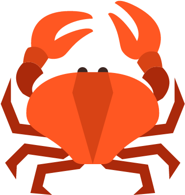 Crab Symbol Icon - Icone Crabe Png (500x500)