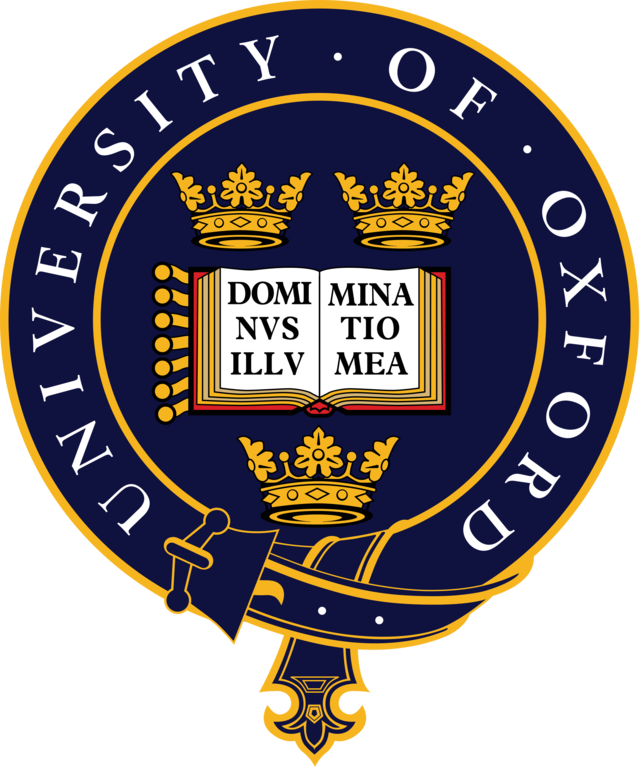 University Of Oxford Crest - Oxford University Emblem (640x768)