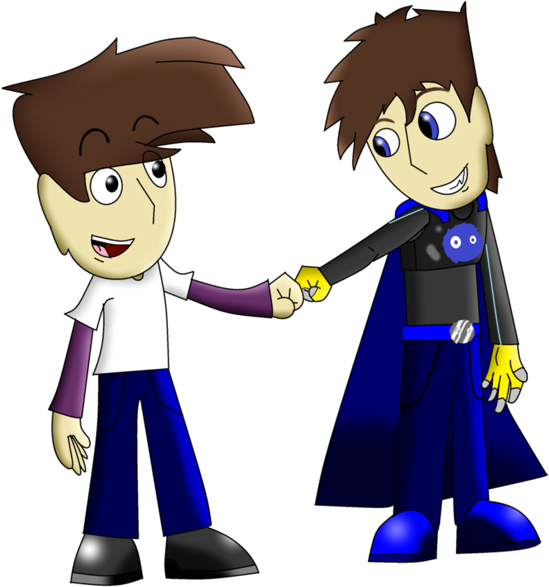 Fist Bump By Scfofficial - Cartoon (916x873)