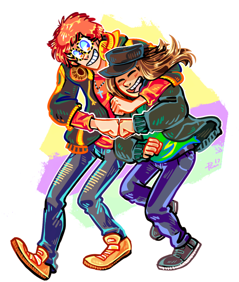 Huggy Fist Bump - Illustration (800x959)