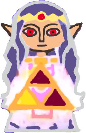 Zelda A Link Between Worlds - Link Between Worlds Paintings (289x436)