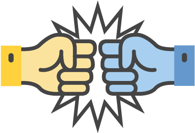 In Other Words, We've Got Your Back - Emblem (400x300)