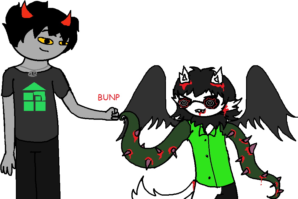 Au Blood Dave Strider Fandom Fandomstuck Fistbump Heinoustuck - Cartoon (1035x756)