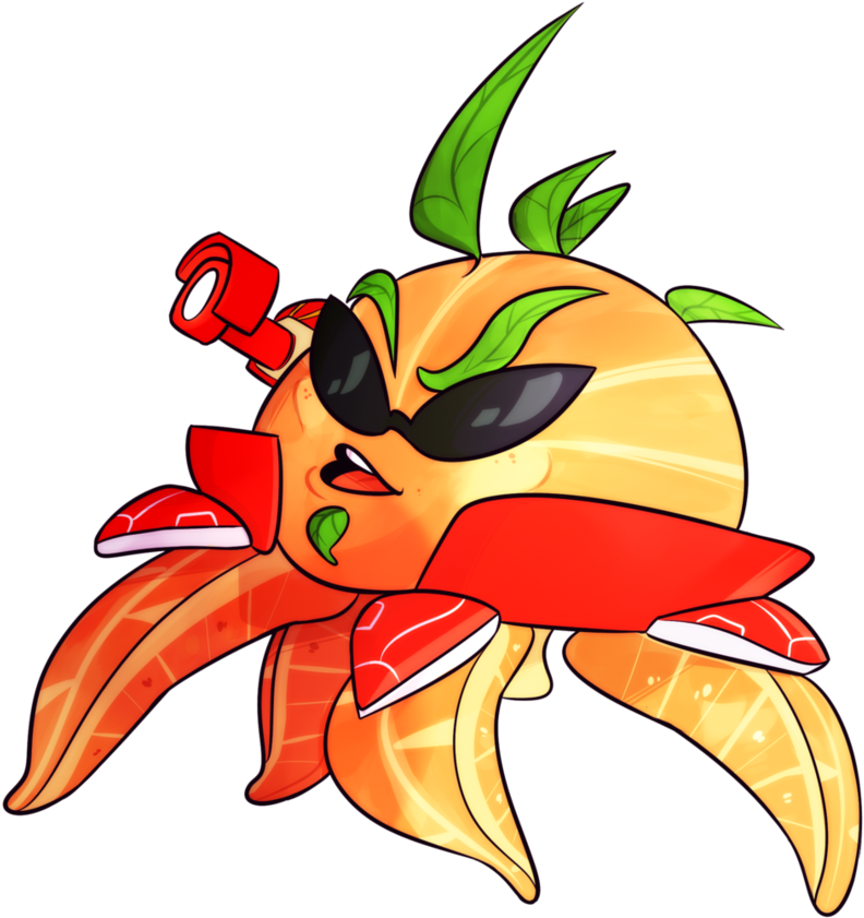 Citron By Call Me Fantasy - Plants Vs Zombies Citron (861x927)