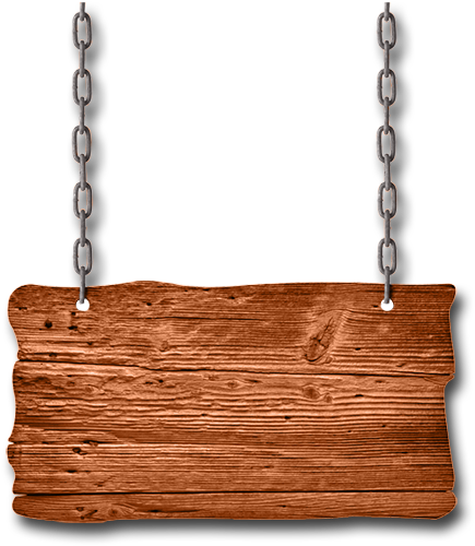 Plaquinhas Coloridas De Madeira - Transparent Background Wood Board Png (450x525)