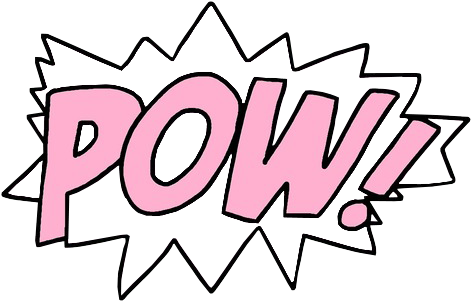 Via Tumblr On We Heart It - Pow Tumblr Png (500x350)