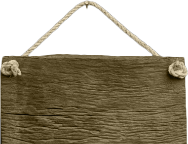 Png Plaquinha De Madeira Com Corda - Placa De Madeira Com Corda Png (381x357)