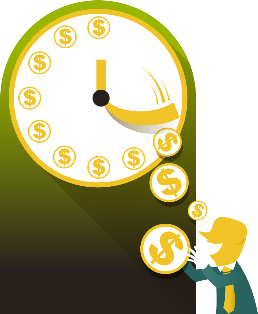 Money Flat Design Bank Illustration - Money Flat Design Bank Illustration (920x1064)