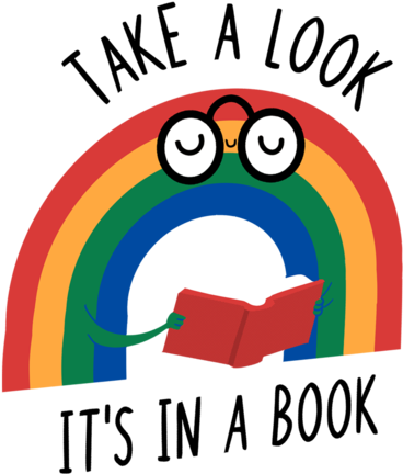 Rainbow Reader - Graphic Design (571x432)