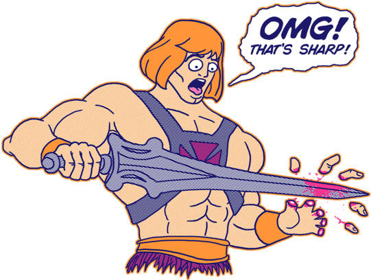 I Have The Pain - Cartoon (571x495)
