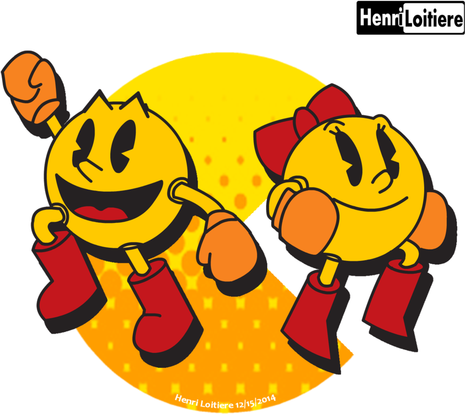 Pac Man Ms Pac Man (1024x1024)