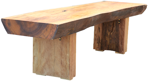 Banco De Jardim Rstico De Madeira - Banco Madeira Maciça (784x523)