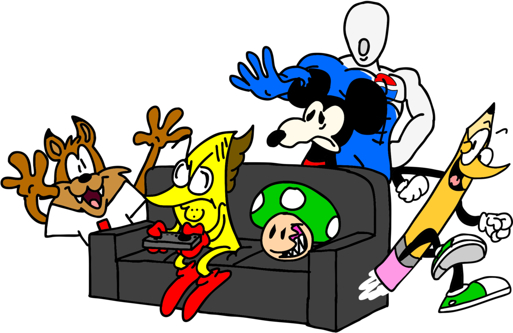 Taco Man Plays A Video Game By Superzachbros123 - Video Game (1024x768)