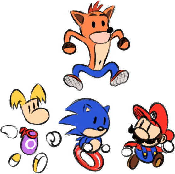 Favorite Videogame Franchises By Pamvllo - Franchising (556x553)