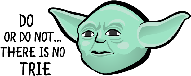 Swiftalgclub Triedata Trie 5 Yoda - Cartoon (650x303)