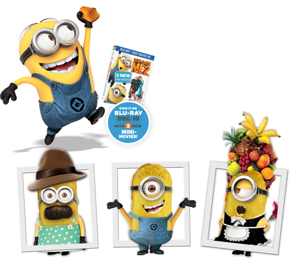Dm2-minions - Minion Banana (602x537)