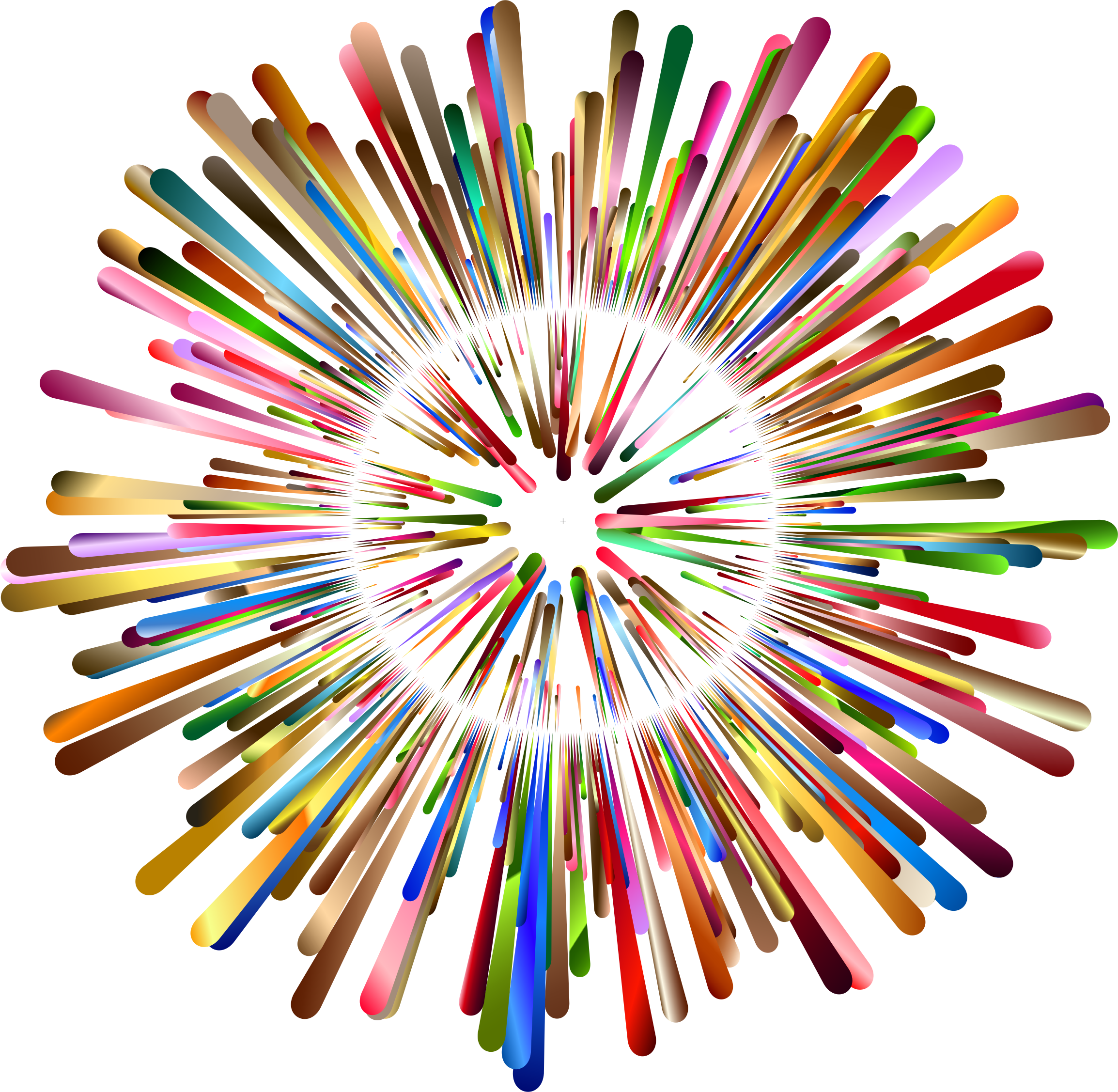 Multicultural Explosion 4 No Background - Colorful Explosion Clip Art (2308x2254)