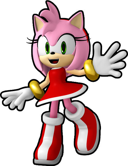 Sonic Runners Amy - Sonic Runners (445x580)