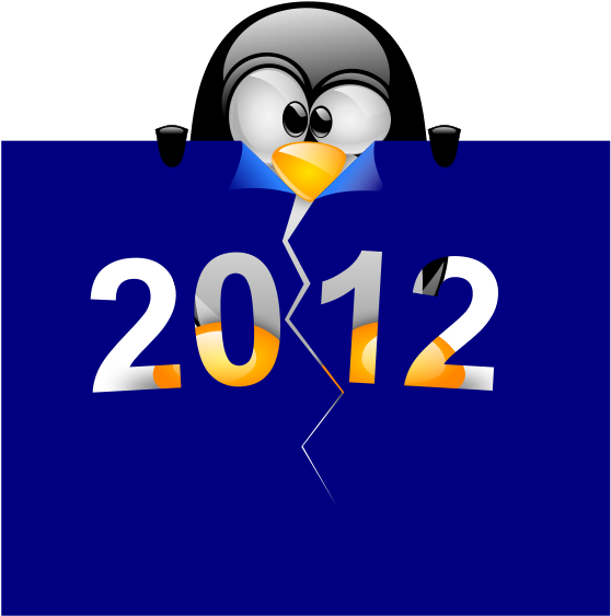Tux Fin 2012 Clip Art - Tux (566x800)