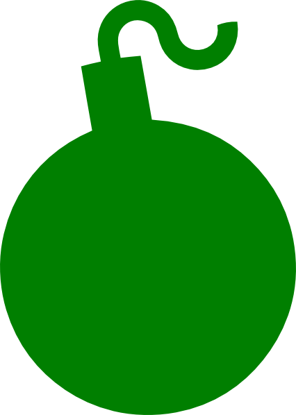 Green Bomb Png (426x598)