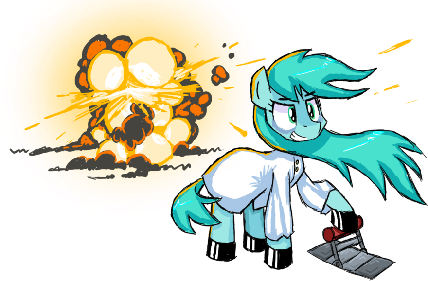 Explosion Pony By Signal15 - Cartoon (1024x607)