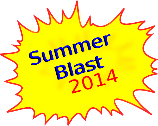 Summer Blast 2014 Clip Art - Palabras De Los Super Heroes Para Imprimir (600x480)