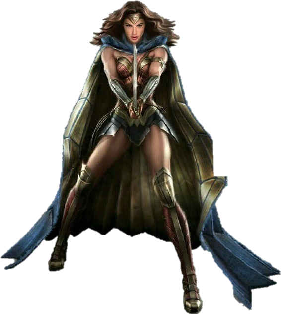 Wonder Woman Blue Cape (570x640)