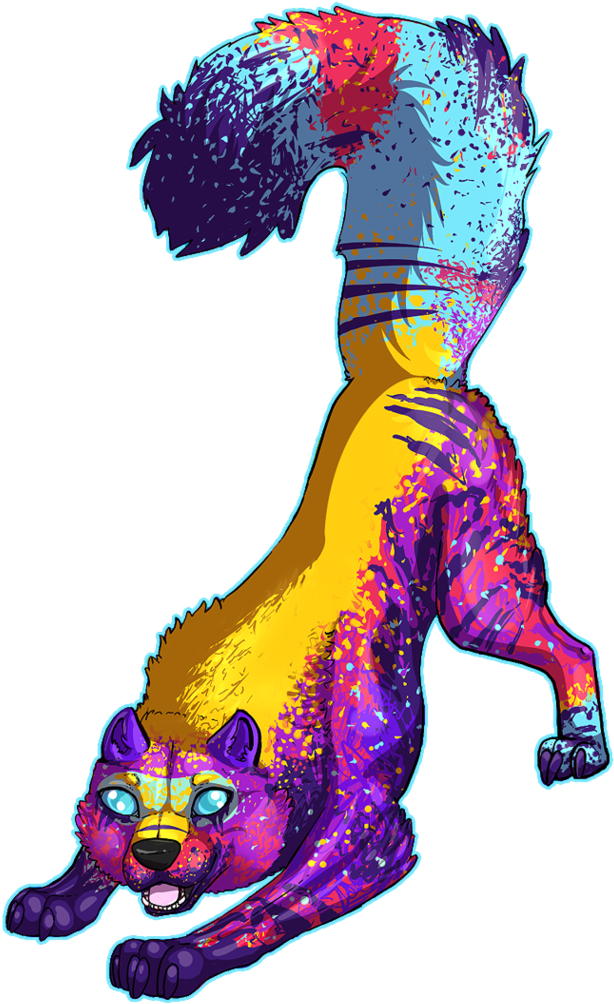 Color Explosion Commission By Poorolddragon - Illustration (761x1051)