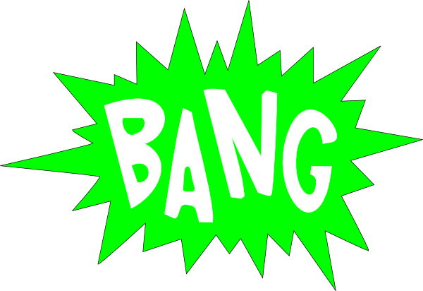 Bang On Head Clipart - Onomatopoeia Clipart (600x412)