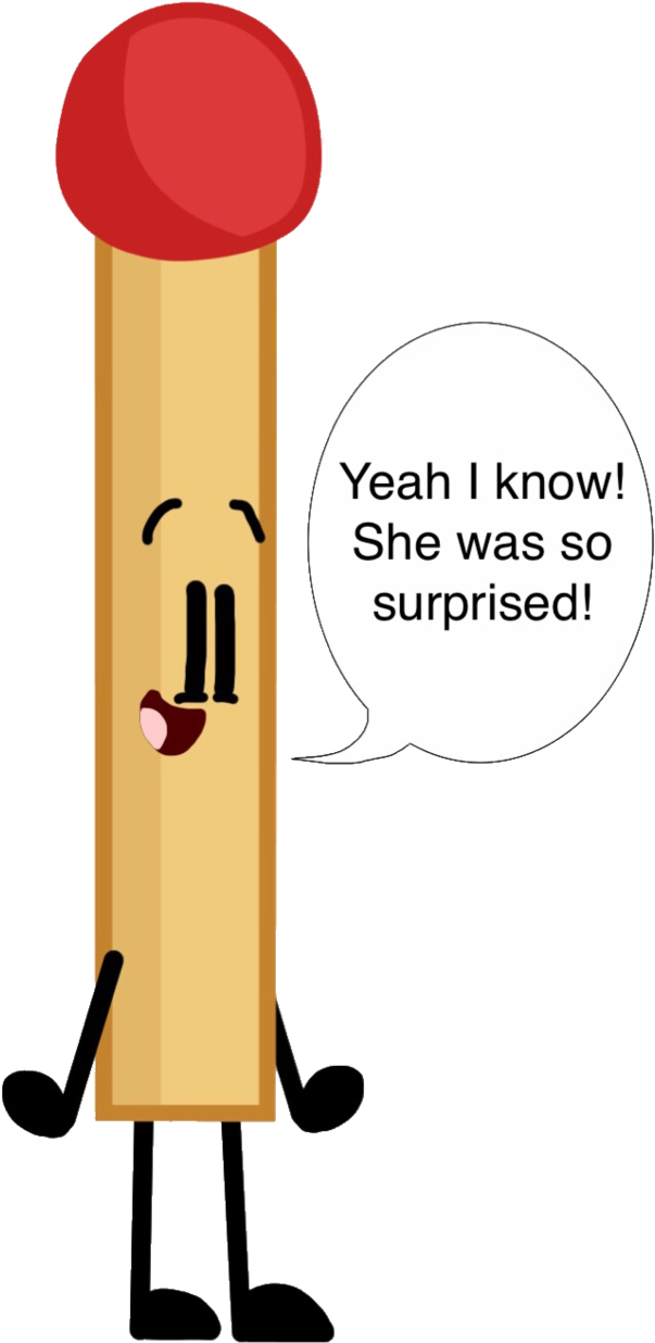 The First Person To Speak By Sugar-creatorofsfdi - Bfdi Sender Scoop Thrower (634x1261)
