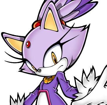 Video Games Out Of All Of My Top 10 Favorite Female - Blaze The Cat Head (367x358)