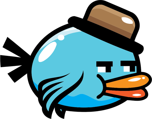 A Bird From A Video Game - Flappy Bird Sprite Png (500x390)